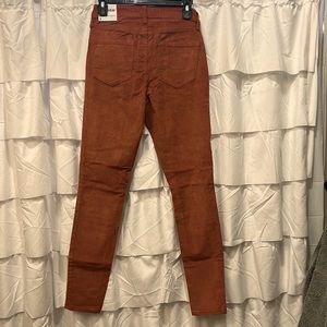 Old Navy cords super skinny high rise jeans